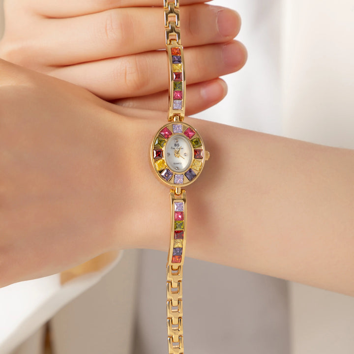 Vivienne | Kleurrijk Vintage Horloge