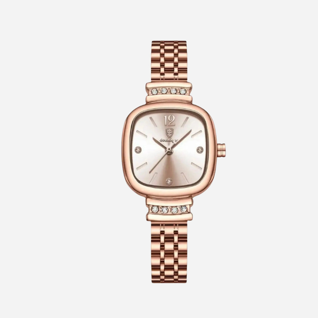 Colette | Elegant Horloge in Roségoud