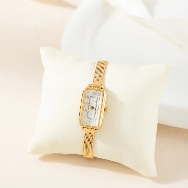 Amélie | Vintage Rechthoekig Horloge