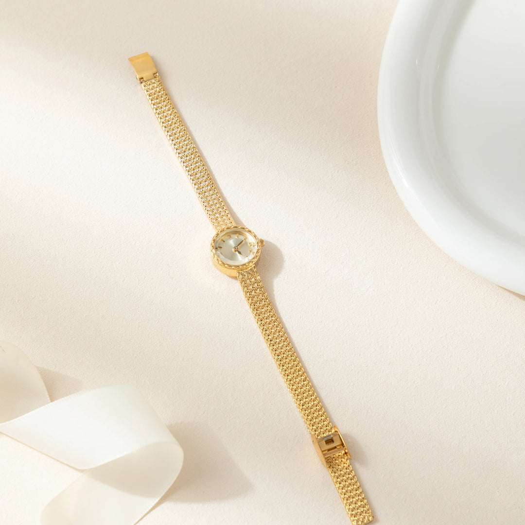 Mila | Minimalistisch Rond Horloge
