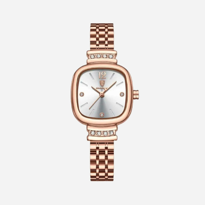 Colette | Elegant Horloge in Roségoud