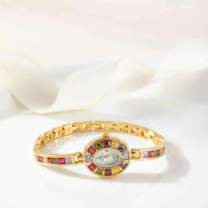 Vivienne | Kleurrijk Vintage Horloge