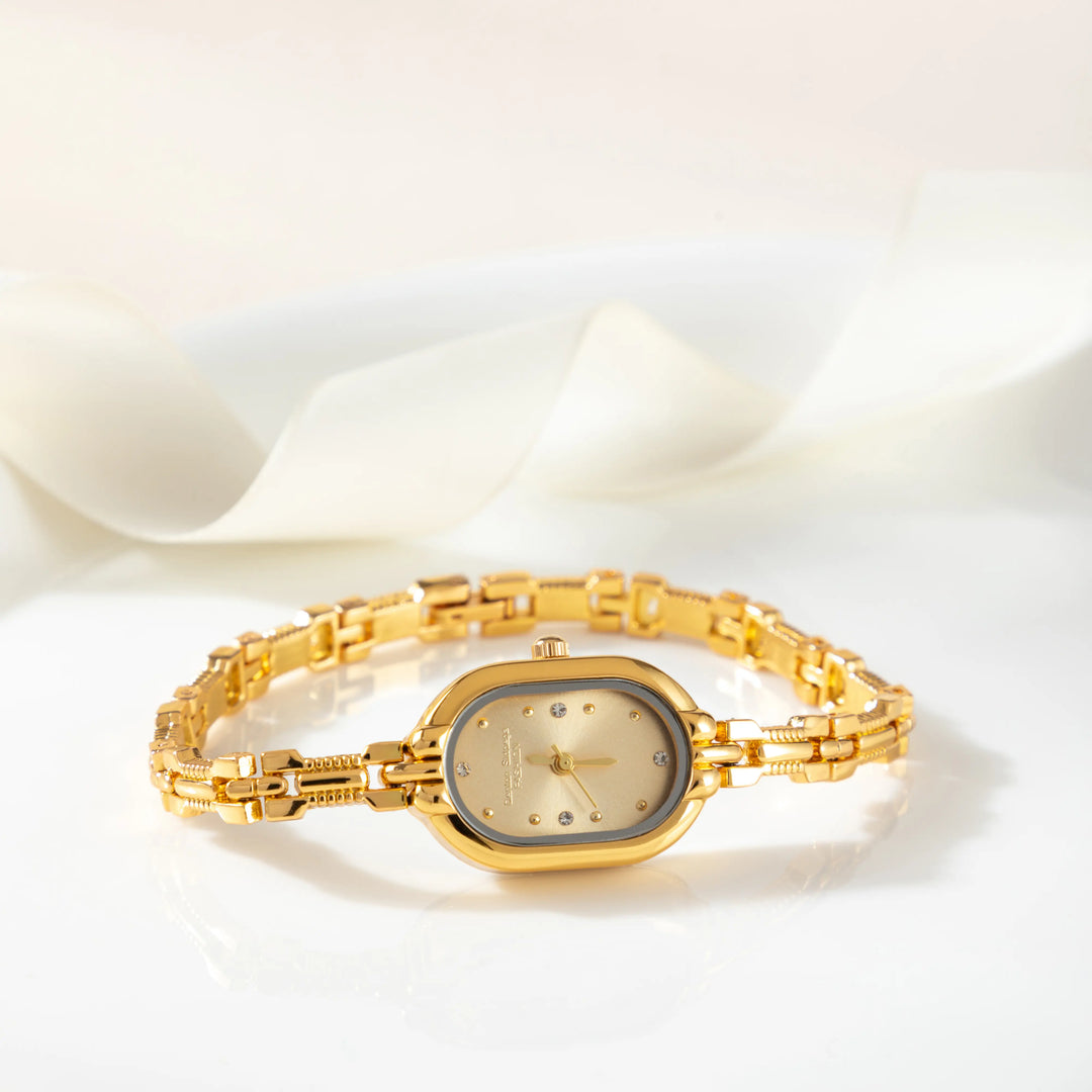Juliette | Elegant Ovaal Horloge in Goud