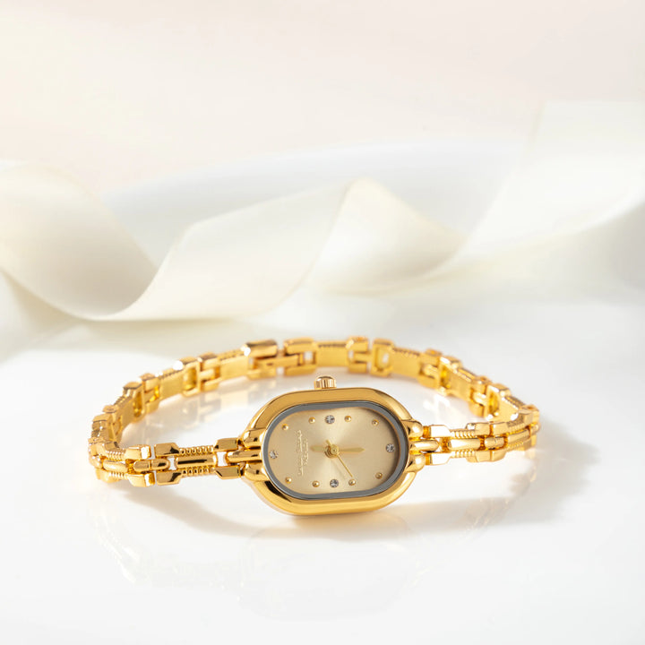 Juliette | Elegant Ovaal Horloge in Goud