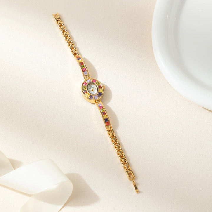 Vivienne | Kleurrijk Vintage Horloge