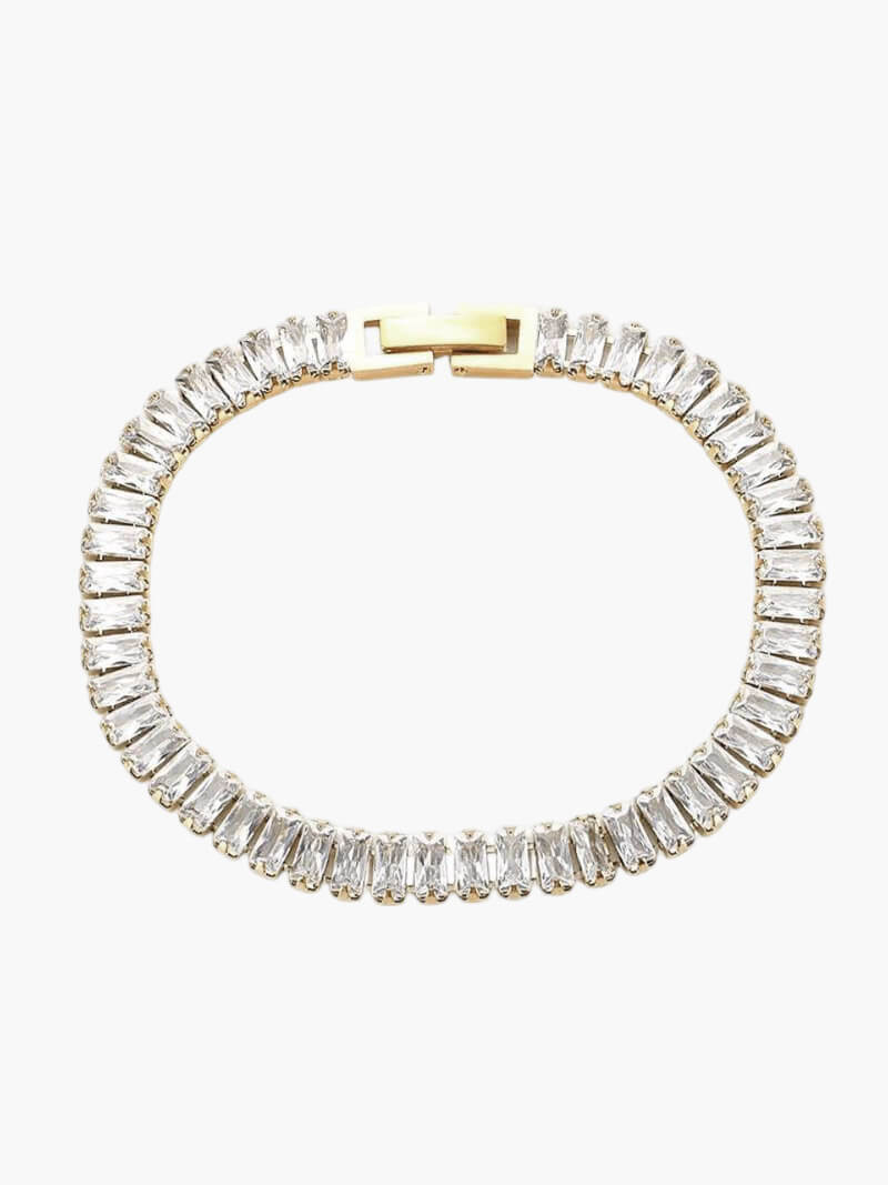 Rivière Baguette armband