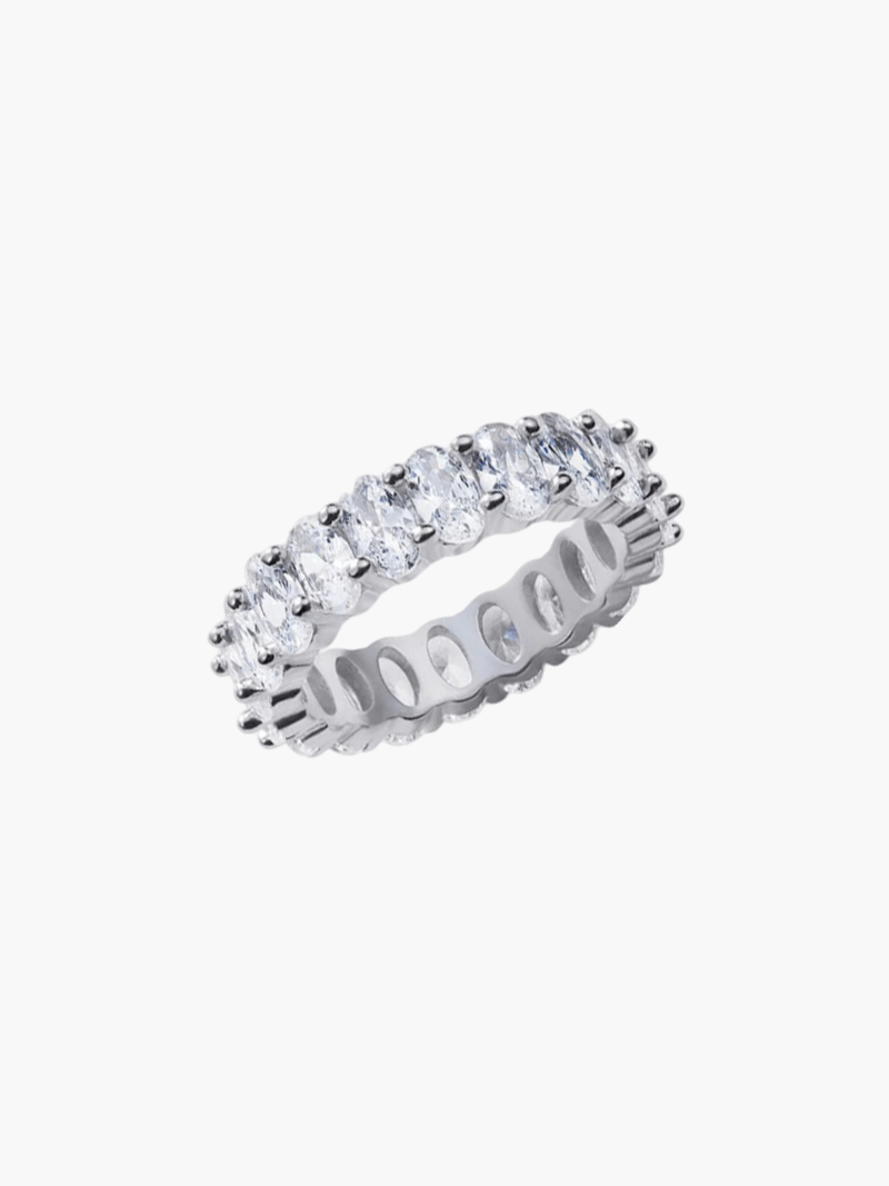 Ovaal gesneden ring