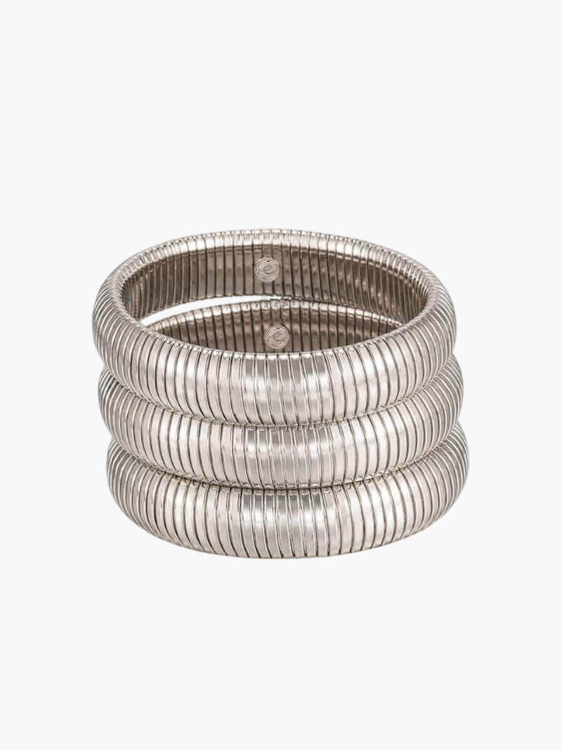 Geribbelde armband