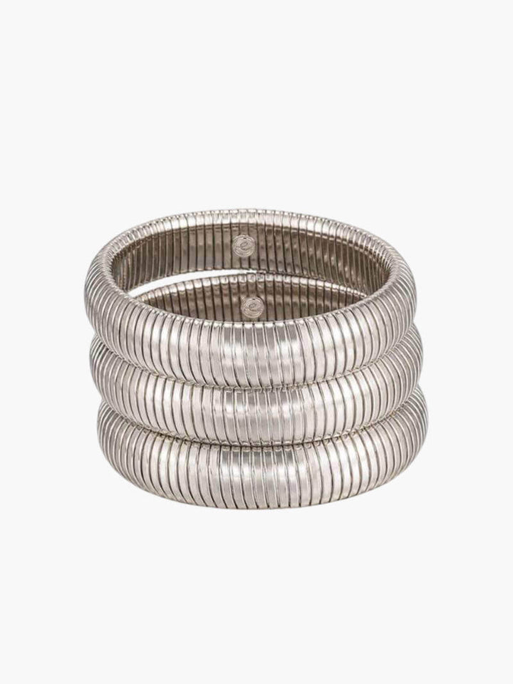 Geribbelde armband
