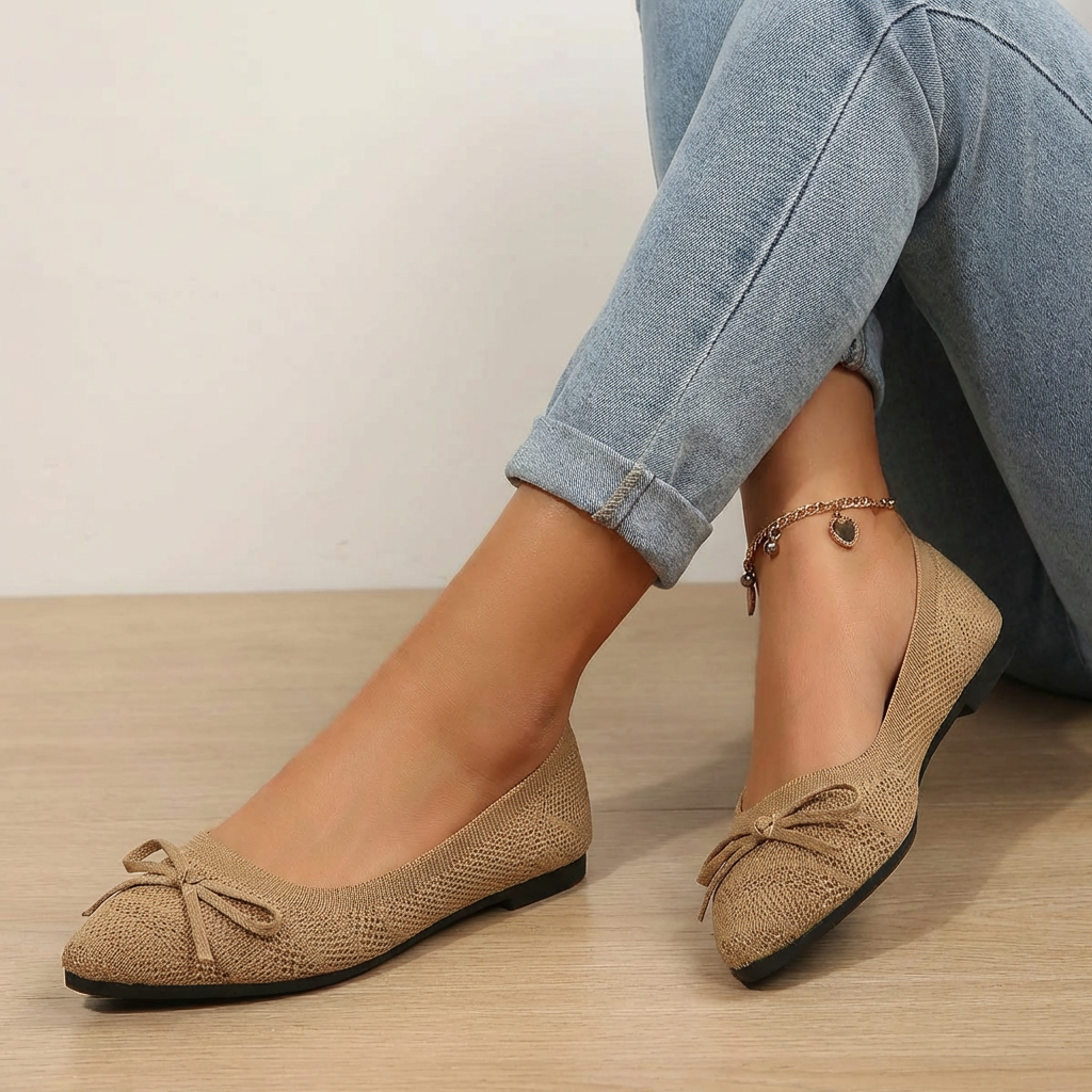 Ballerina’s met strikdetail – Mireille