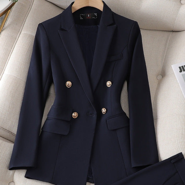 Blazer met pantalon voor dames – Eline