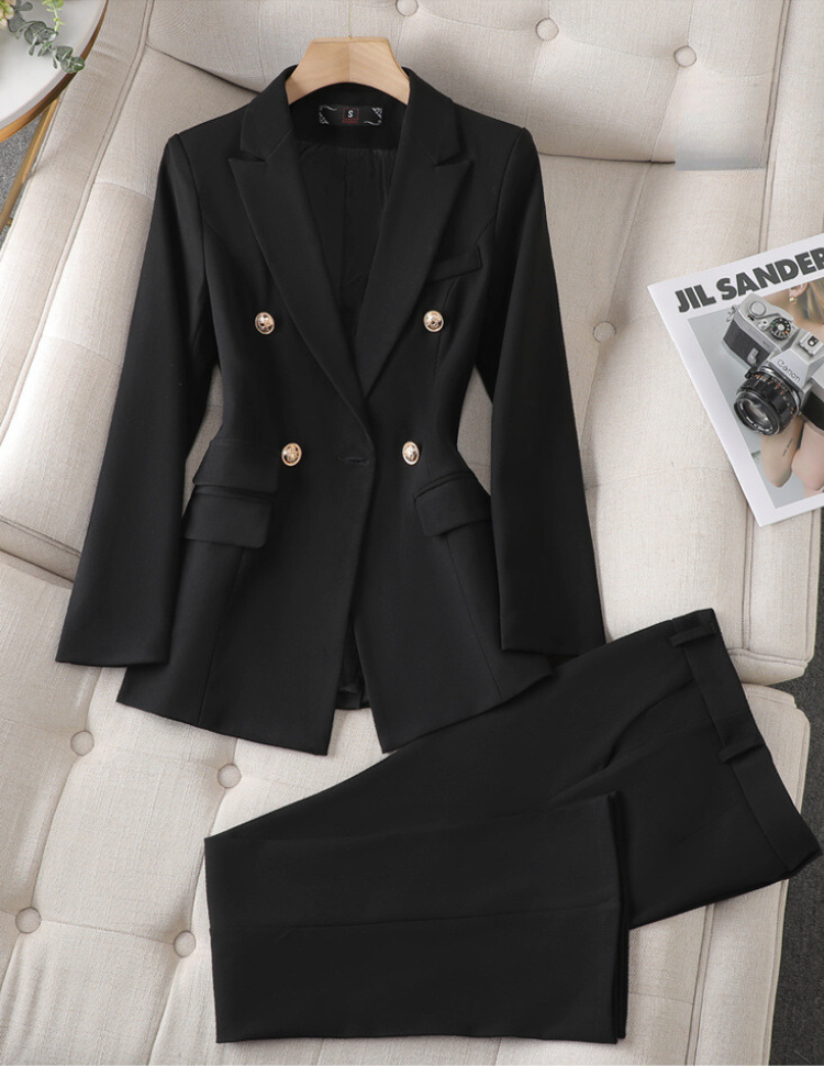 Blazer met pantalon voor dames – Eline