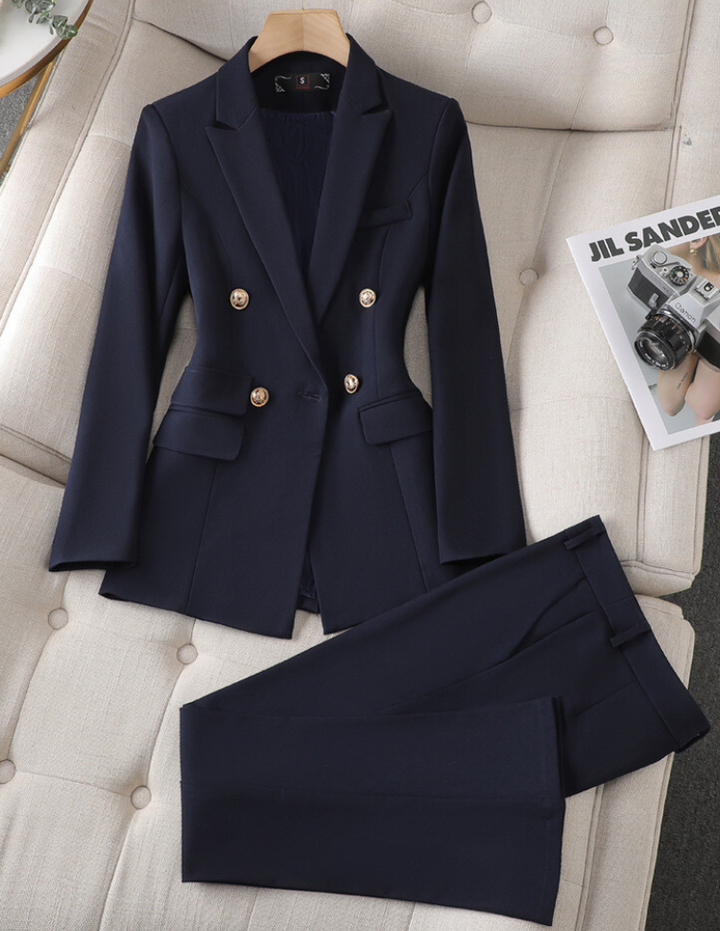 Blazer met pantalon voor dames – Eline