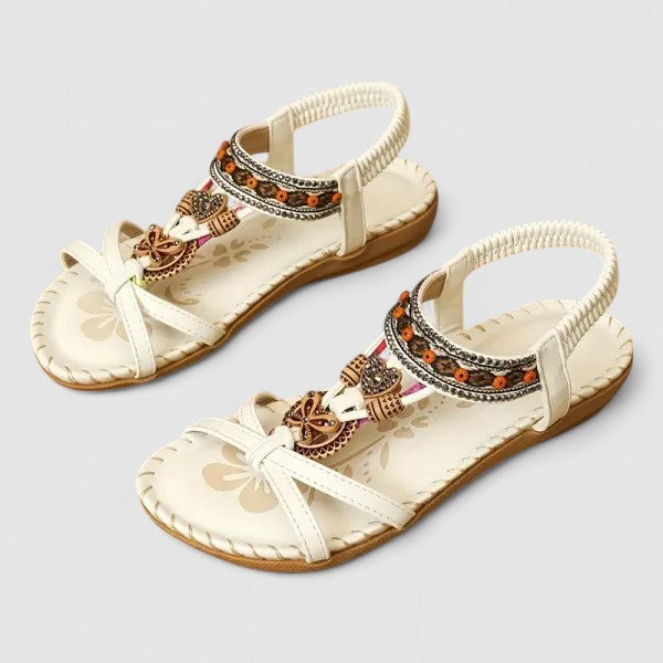 Bohemian sandalen met sierdetails - Katrijn