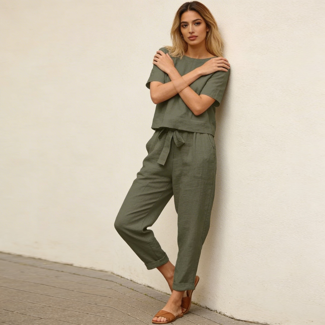 Casual tweedelige set - Nina