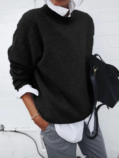 Casual oversized dames trui – Florine