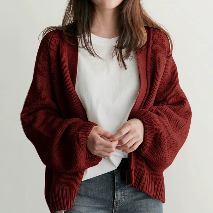 Comfortabel dames vest met ballonmouwen – Amara