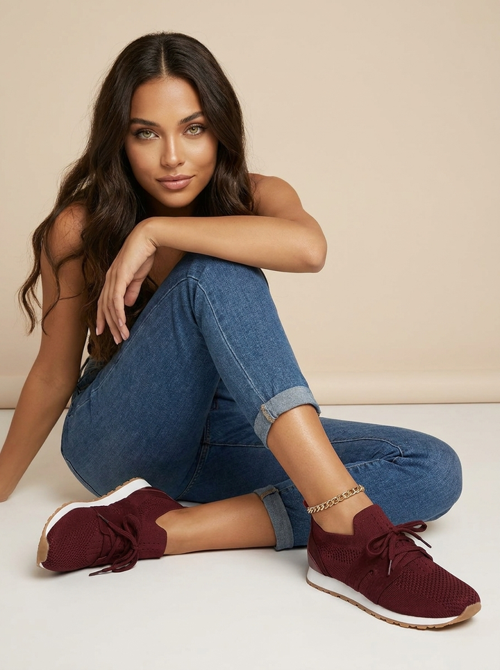 Comfortabele gebreide sneakers - Mila