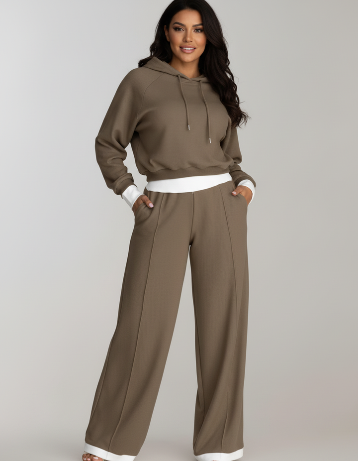 Comfortabele tweedelige lounge set - Zoë