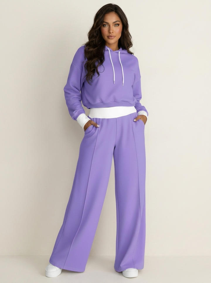 Comfortabele tweedelige lounge set - Zoë