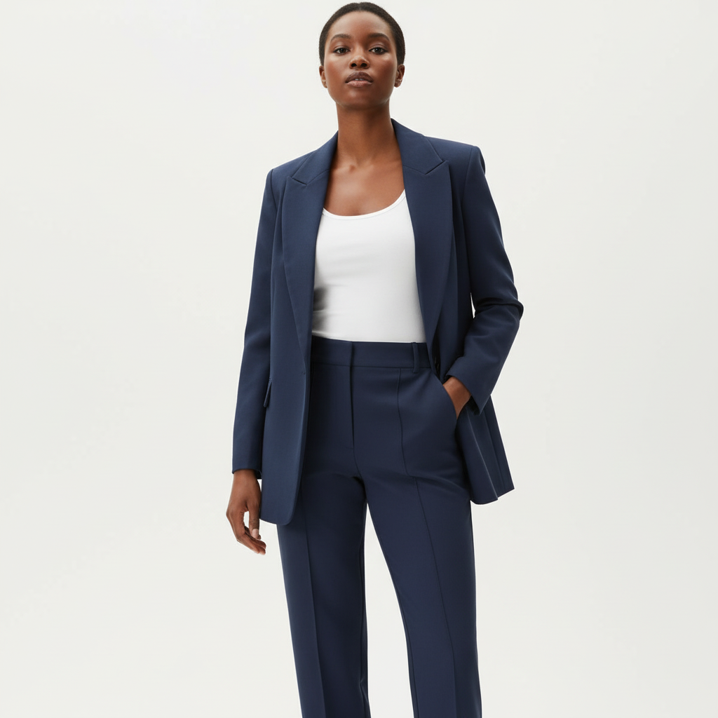 Comfortabele blazer met broek voor dames – Aurelia