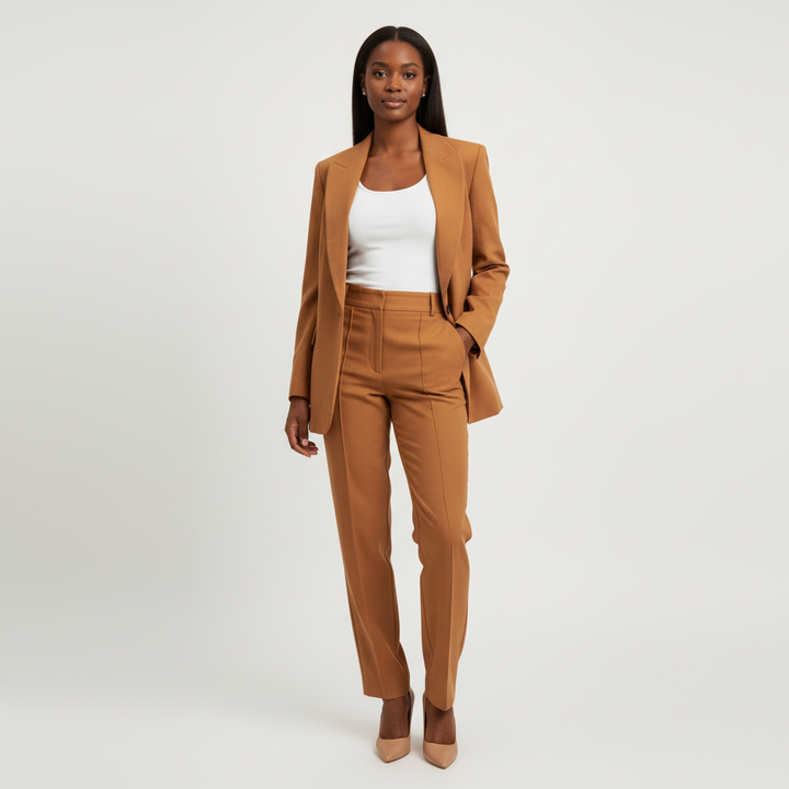 Comfortabele blazer met broek voor dames – Aurelia
