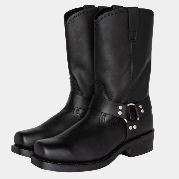 Comfortabele dameslaars met brede schacht