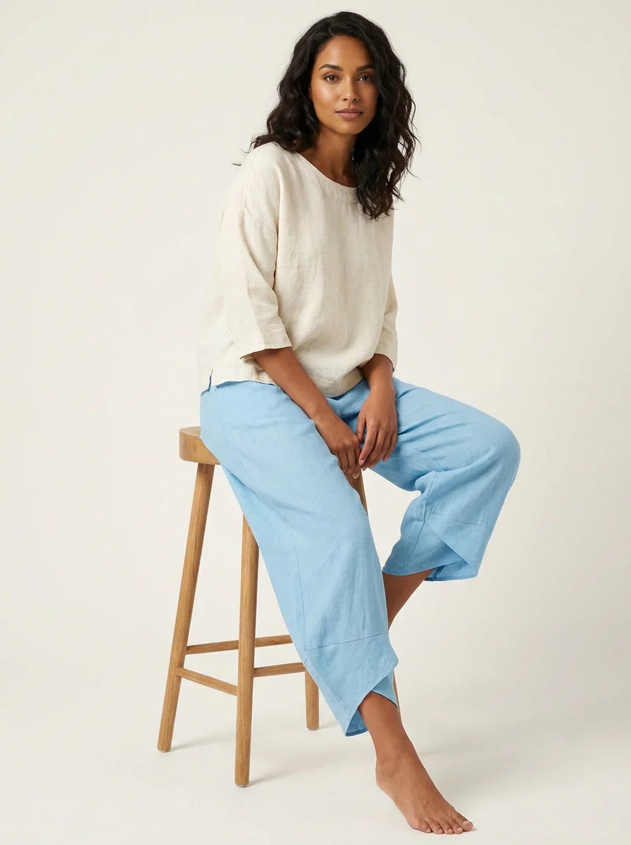 Comfortabele luchtige dames broek – Mirelle