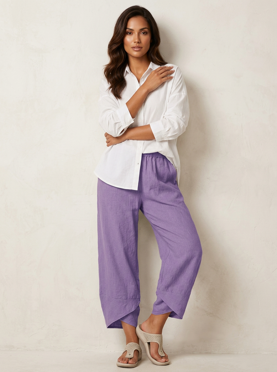 Comfortabele luchtige dames broek – Mirelle
