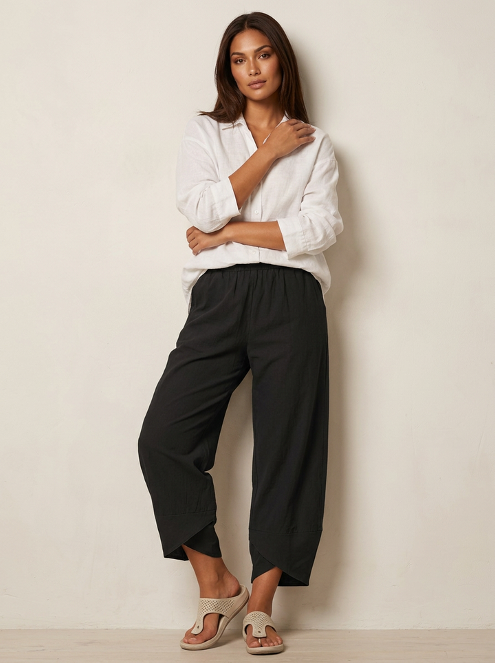 Comfortabele luchtige dames broek – Mirelle