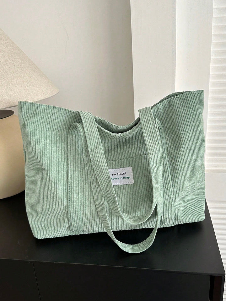 Corduroy shopper tas - Nora
