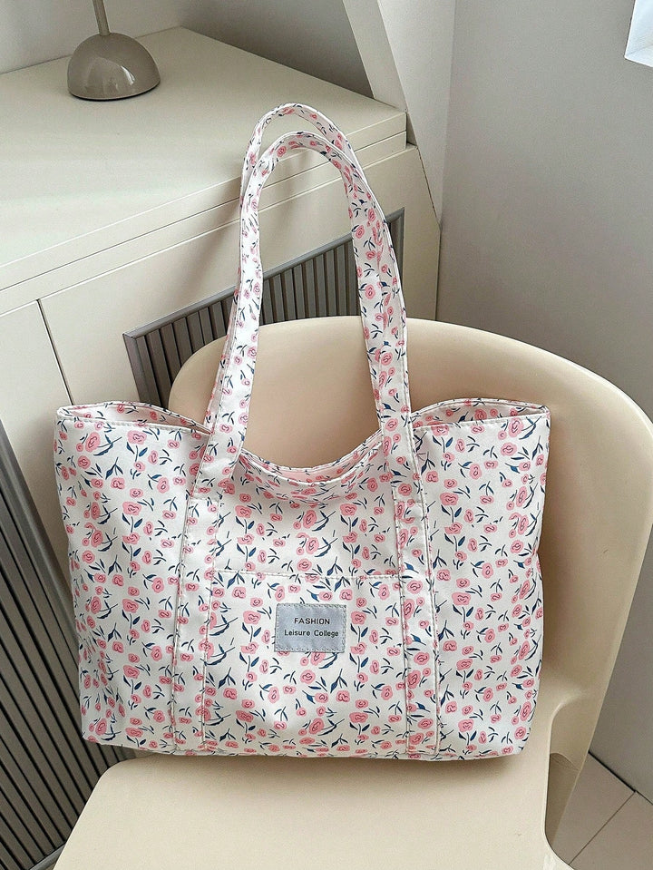 Corduroy shopper tas - Nora
