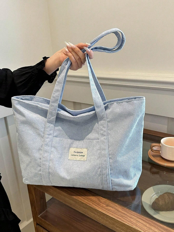 Corduroy shopper tas - Nora