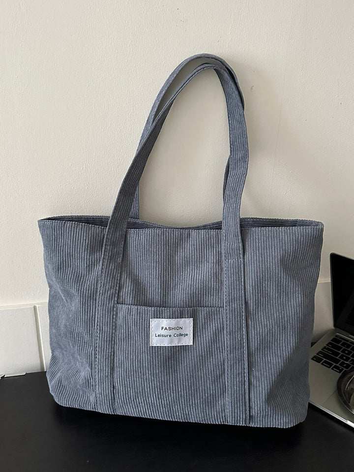 Corduroy shopper tas - Nora