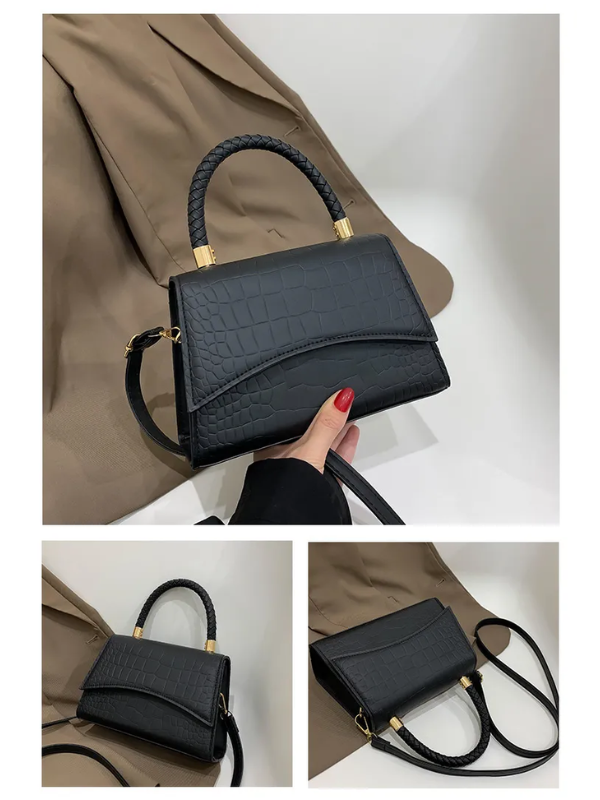 Croc-effect handtas - Andrea