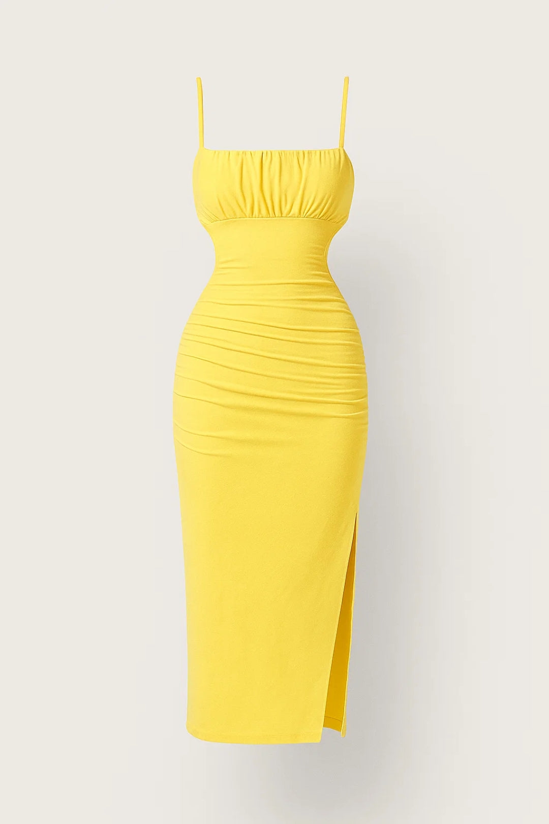 Cut-out midi jurk met elegante pasvorm - Luna