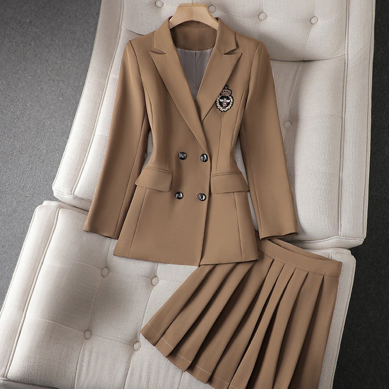 Elegante blazer-rok set dames