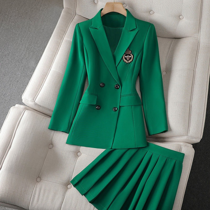 Elegante blazer-rok set dames