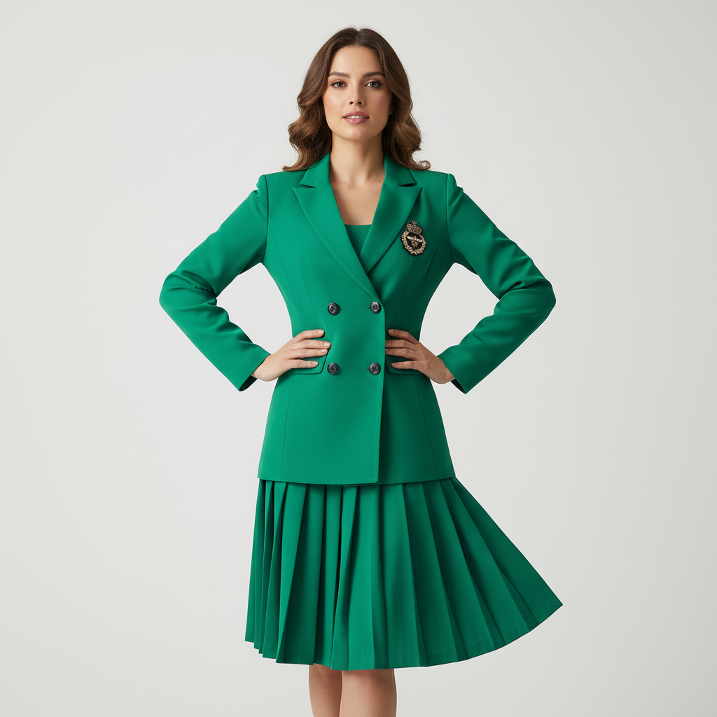Elegante blazer-rok set dames