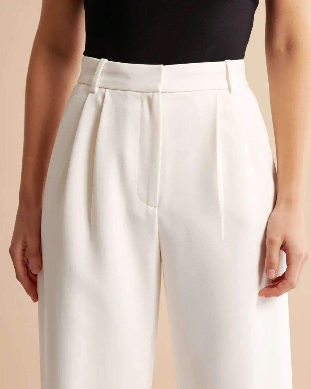 Elegante wide leg pantalon - Sophie