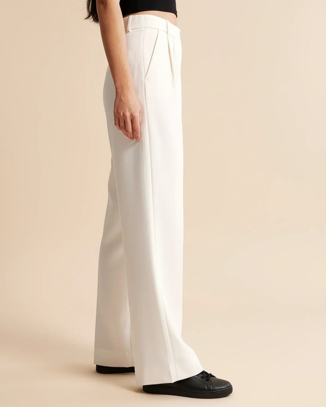 Elegante wide leg pantalon - Sophie