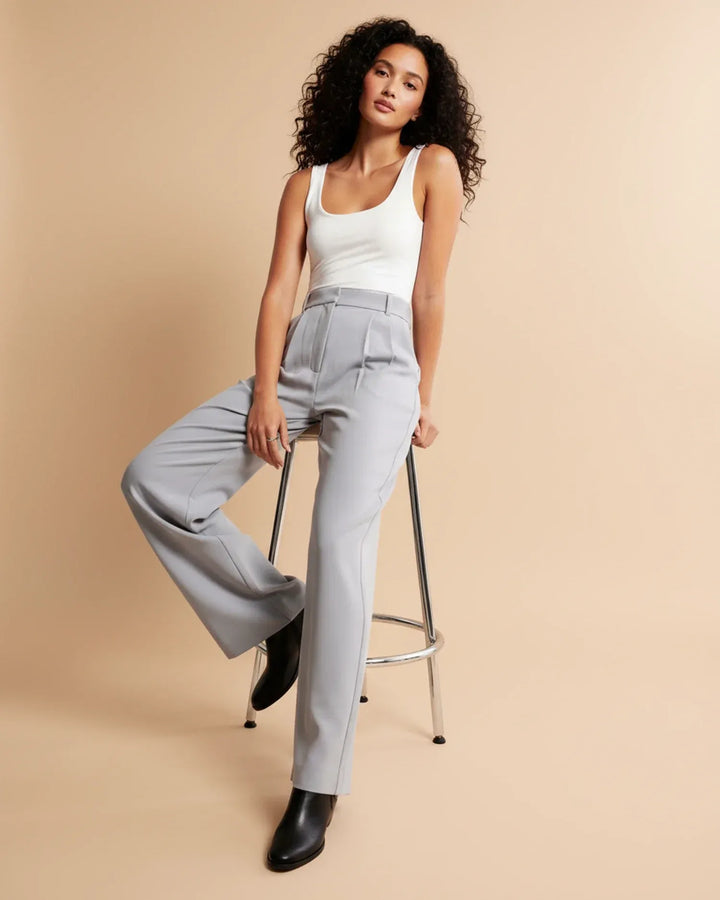Elegante wide leg pantalon - Sophie