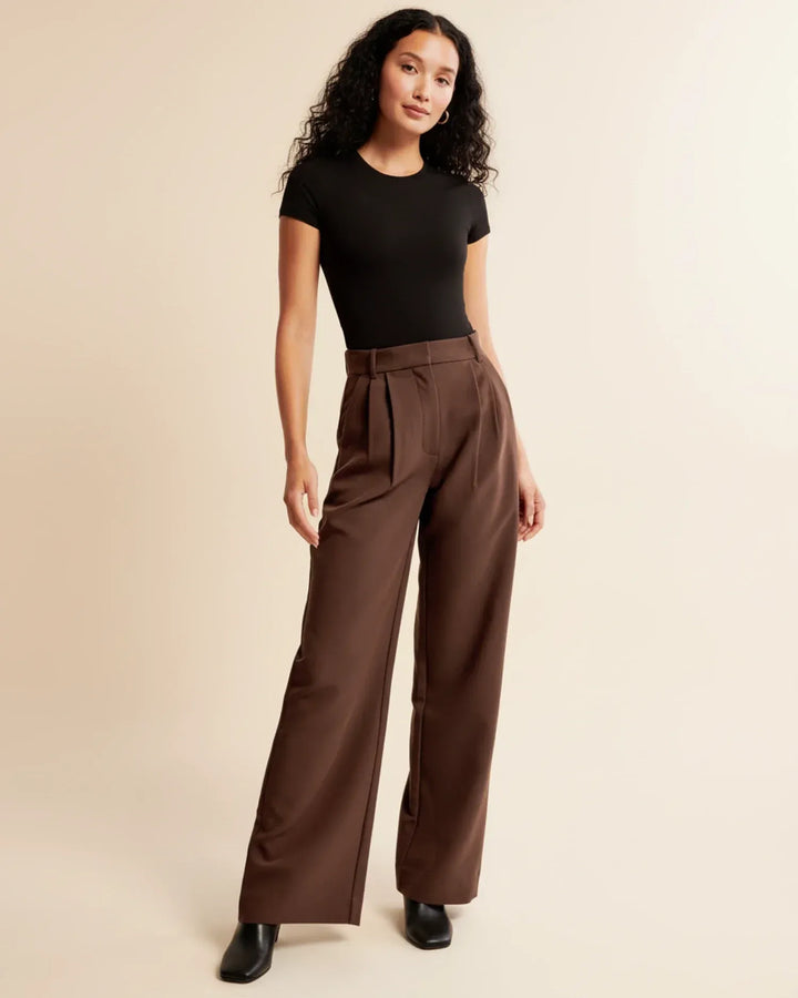 Elegante wide leg pantalon - Sophie