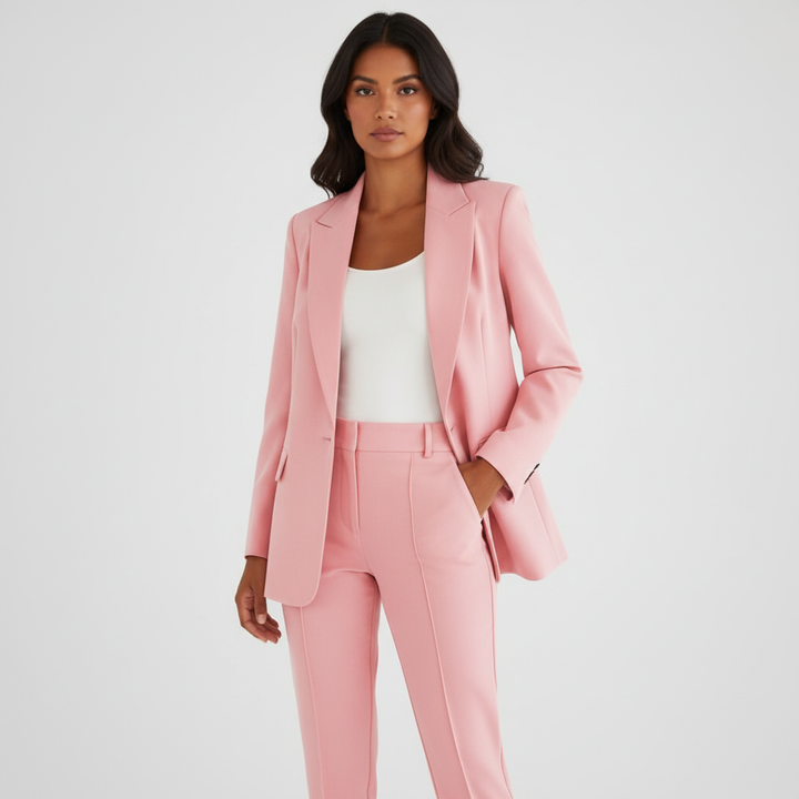 Elegante blazer & pantalon damespak - Elin