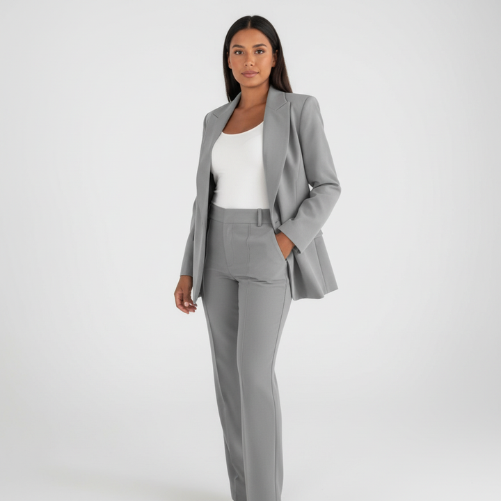 Elegante blazer & pantalon damespak - Elin