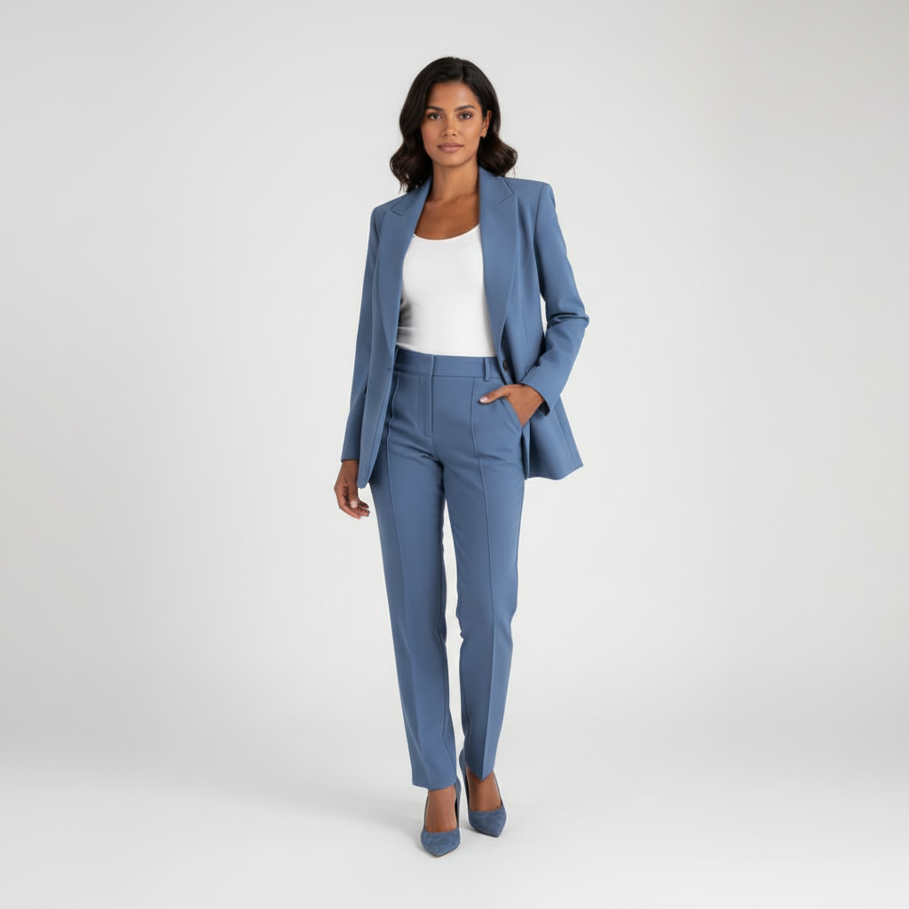 Elegante blazer & pantalon damespak - Elin