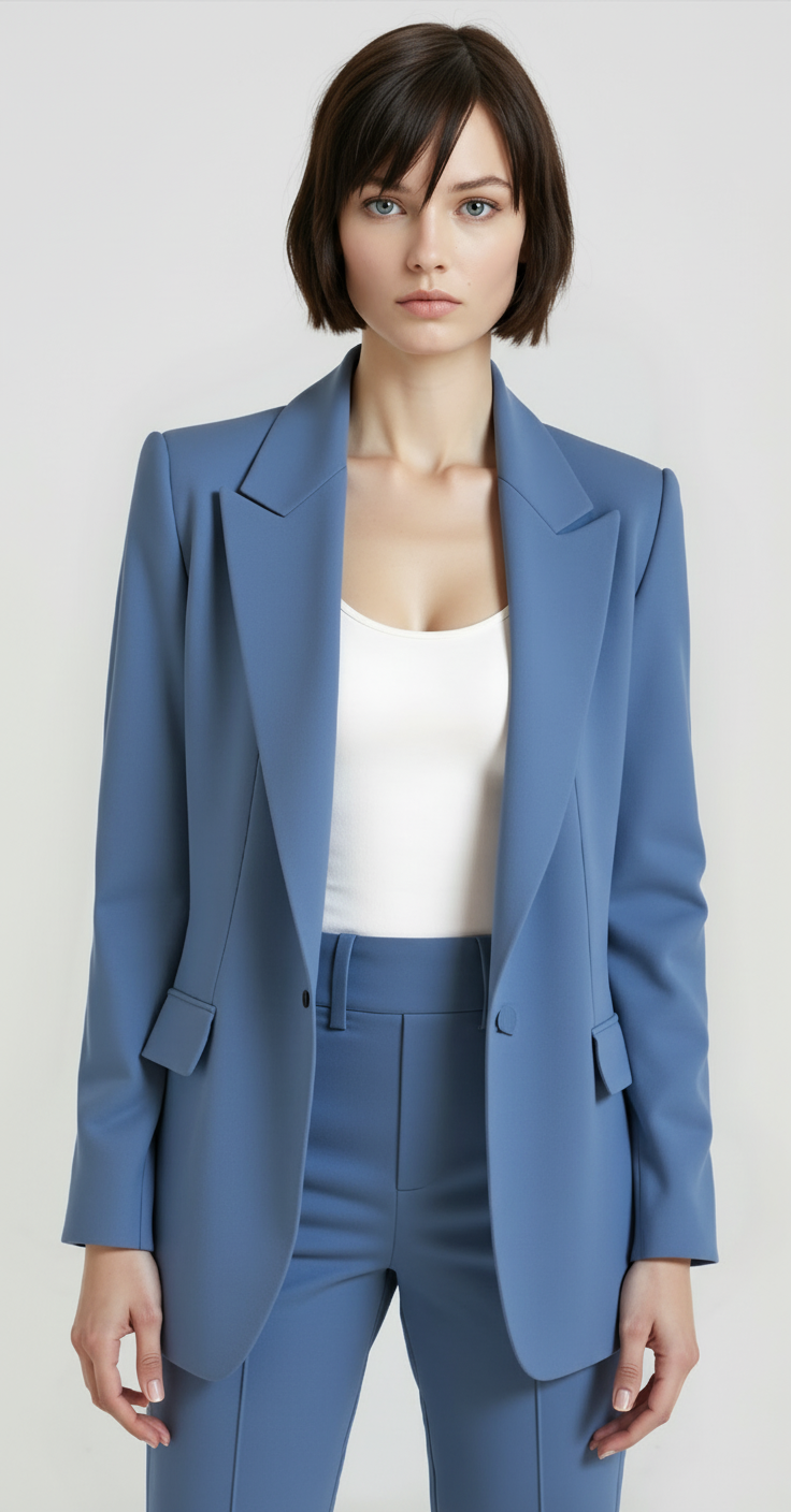 Elegante blazer & pantalon damespak - Elin