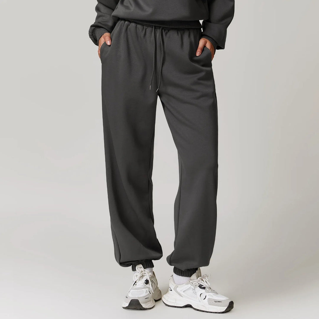 Comfortabele dames jogger met elastische taille – Elara