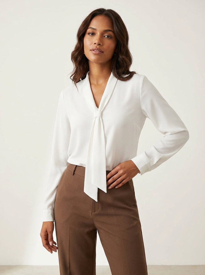 Elegante strik blouse - Elise