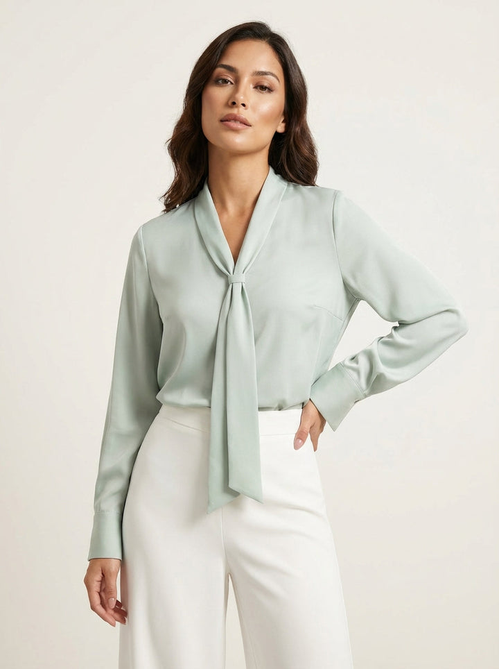 Elegante strik blouse - Elise